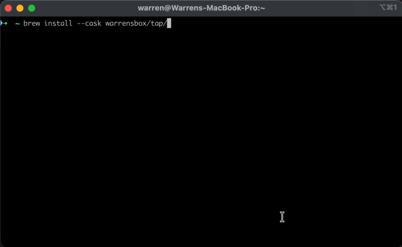 Installing whosup